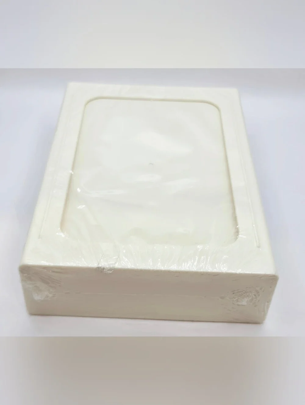 Off White Plastic Drawer Organizer Storage Bin Medium New